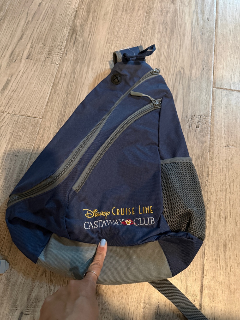 Castaway Club Navy Crossbody Backpack